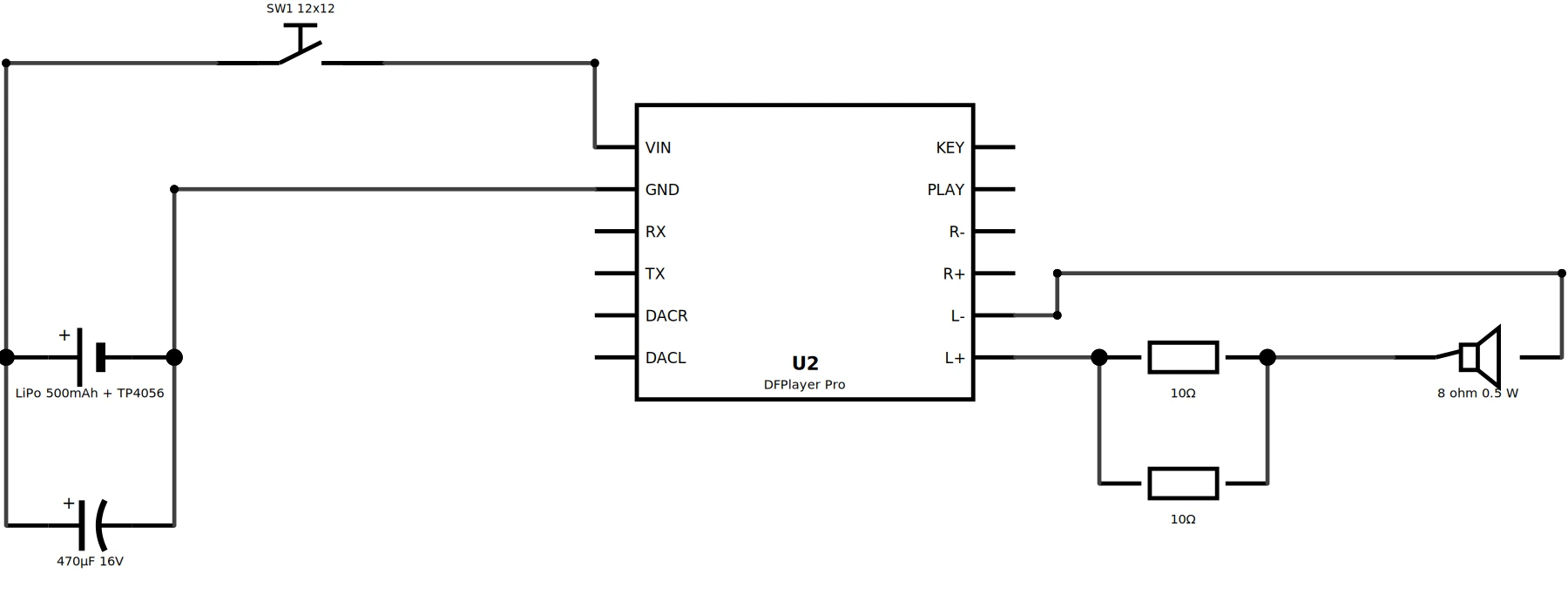 Schematic of board v7
